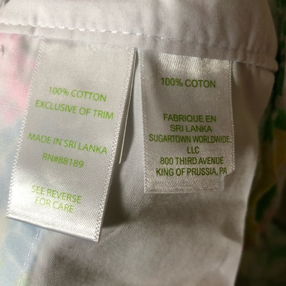 Lilly Pulitzer scalloped hem floral shorts (23) - Picture 7 of 7